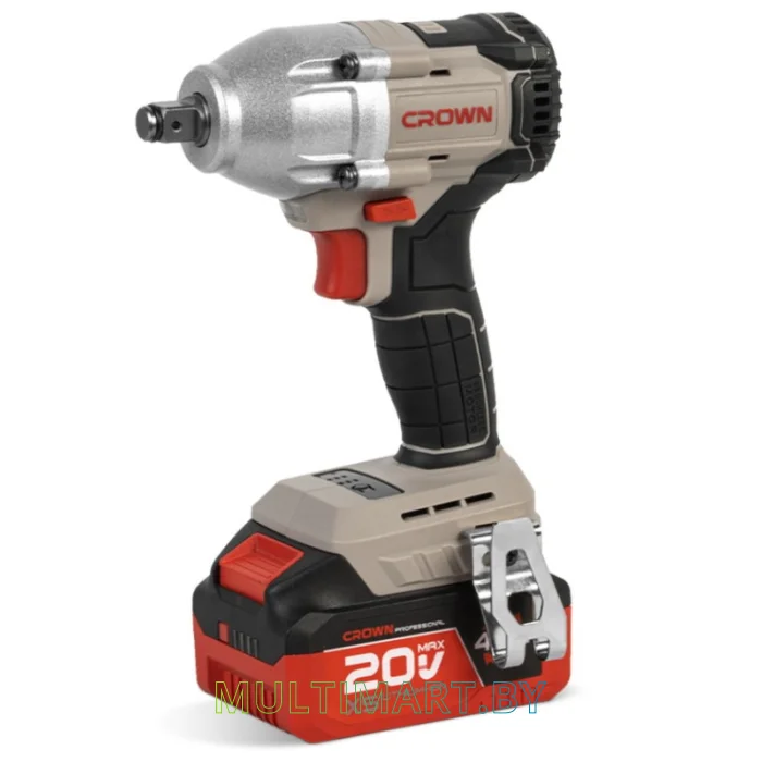 Гайковерт Crown CT22043XS-4 BMC (с 2-мя АКБ, кейс)